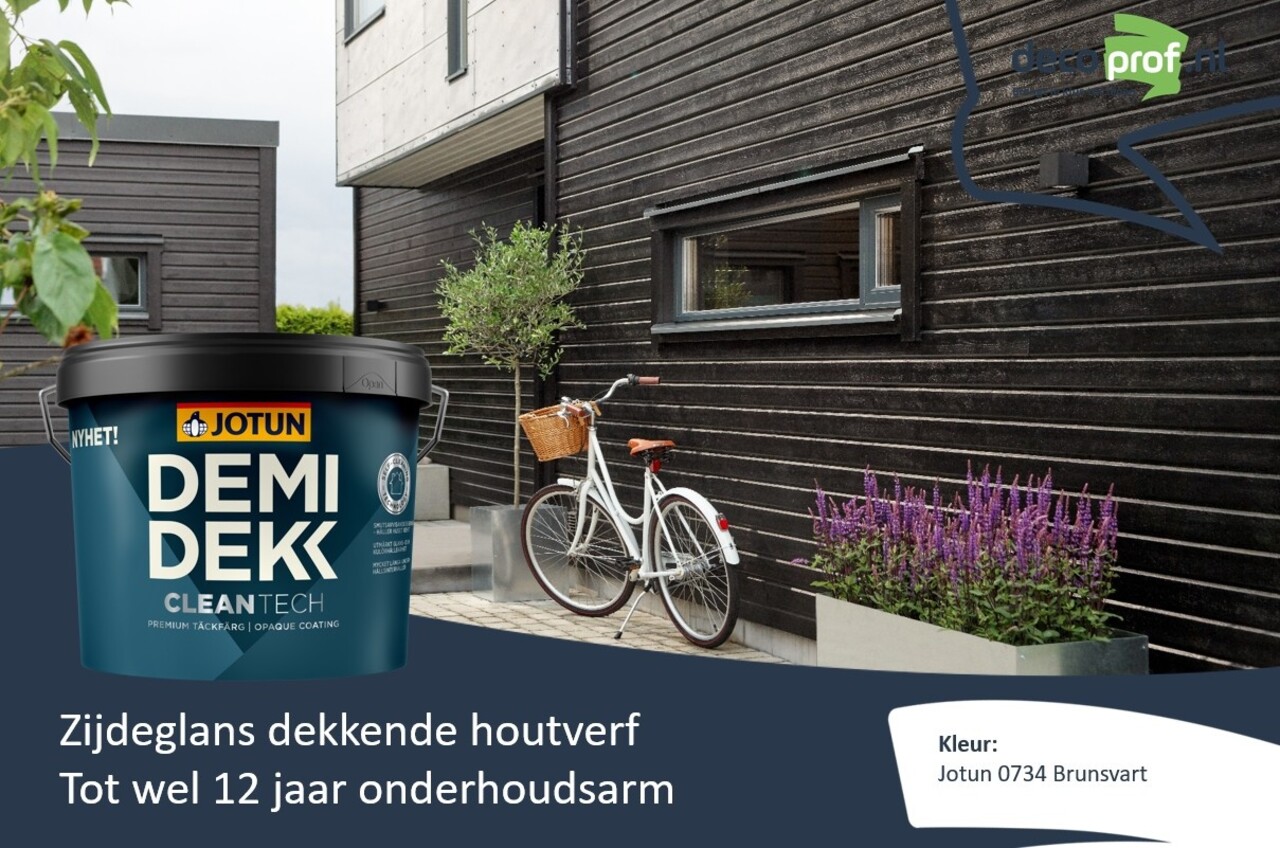 Jotun Demidekk Cleantech | Dekkende Houtverf Buiten