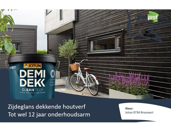 Jotun Demidekk Cleantech | Dekkende Houtverf Buiten