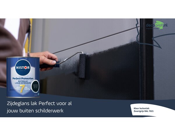 Histor Perfect Protection Buitenlak Zijdeglans Gebroken Wit RAL9010 Histor Perfect Protection Buitenlak Zijdeglans Gebroken Wit RAL9010