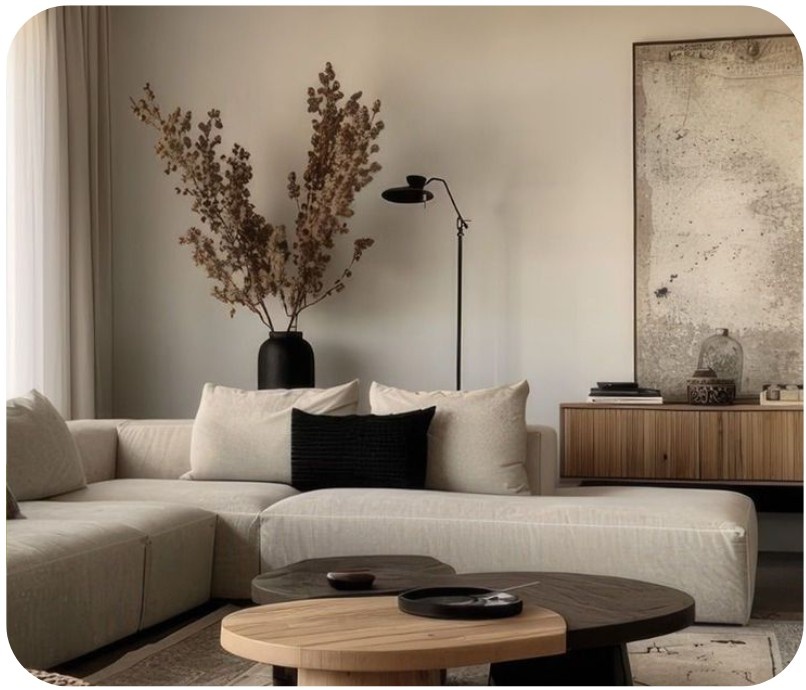 Minimalistische kleurenschema's voor moderne woningen