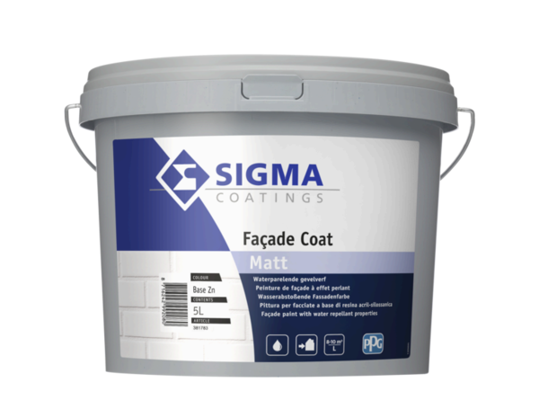 Sigma Facade Coat Matt | Matte Gevelverf Sigma Facade Coat Matt | Matte Gevelverf