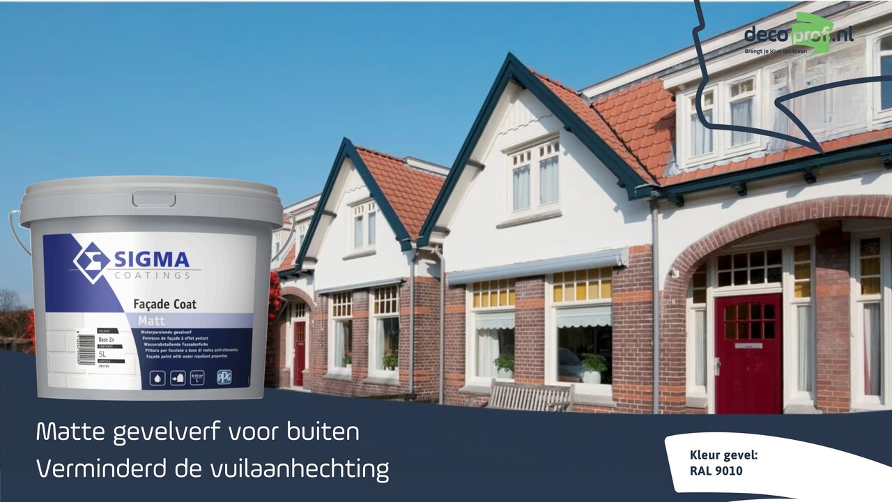 Sigma Facade Coat Matt | Matte Gevelverf Sigma Facade Coat Matt | Matte Gevelverf