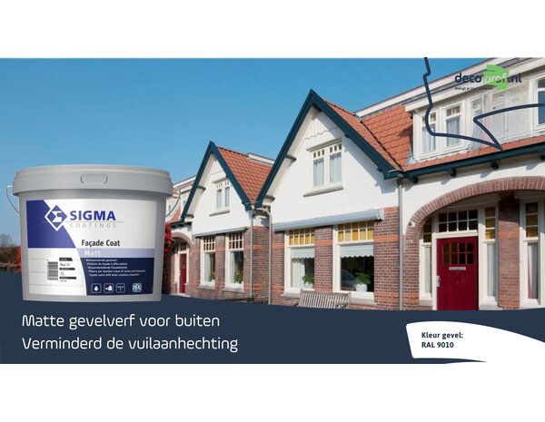 Sigma Facade Coat Matt | Matte Gevelverf Sigma Facade Coat Matt | Matte Gevelverf