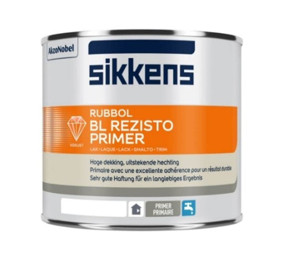 Sikkens Rubbol BL Rezisto Primer | Grondverf Binnen & Buiten Sikkens Rubbol BL Rezisto Primer | Grondverf Binnen & Buiten