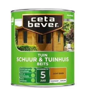 Schuur en tuinhuis beits