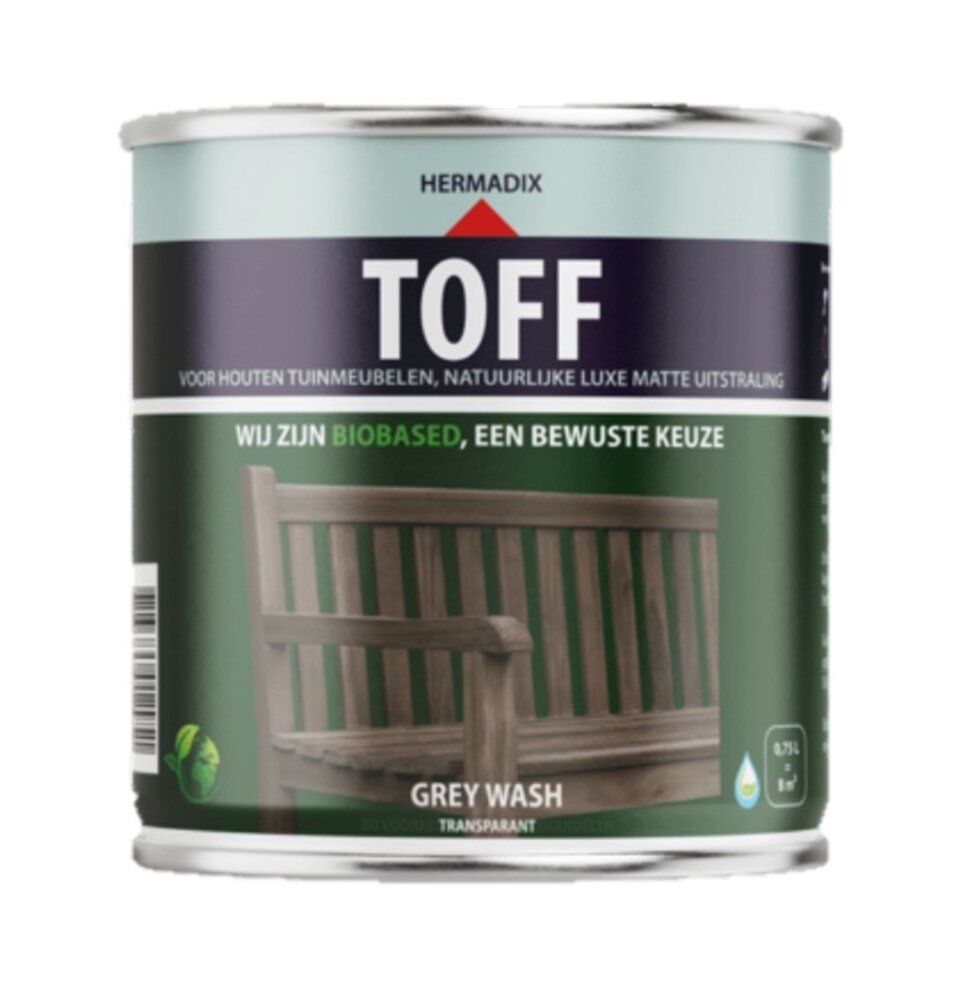 Hermadix Toff Hardhout Olie Grey Wash