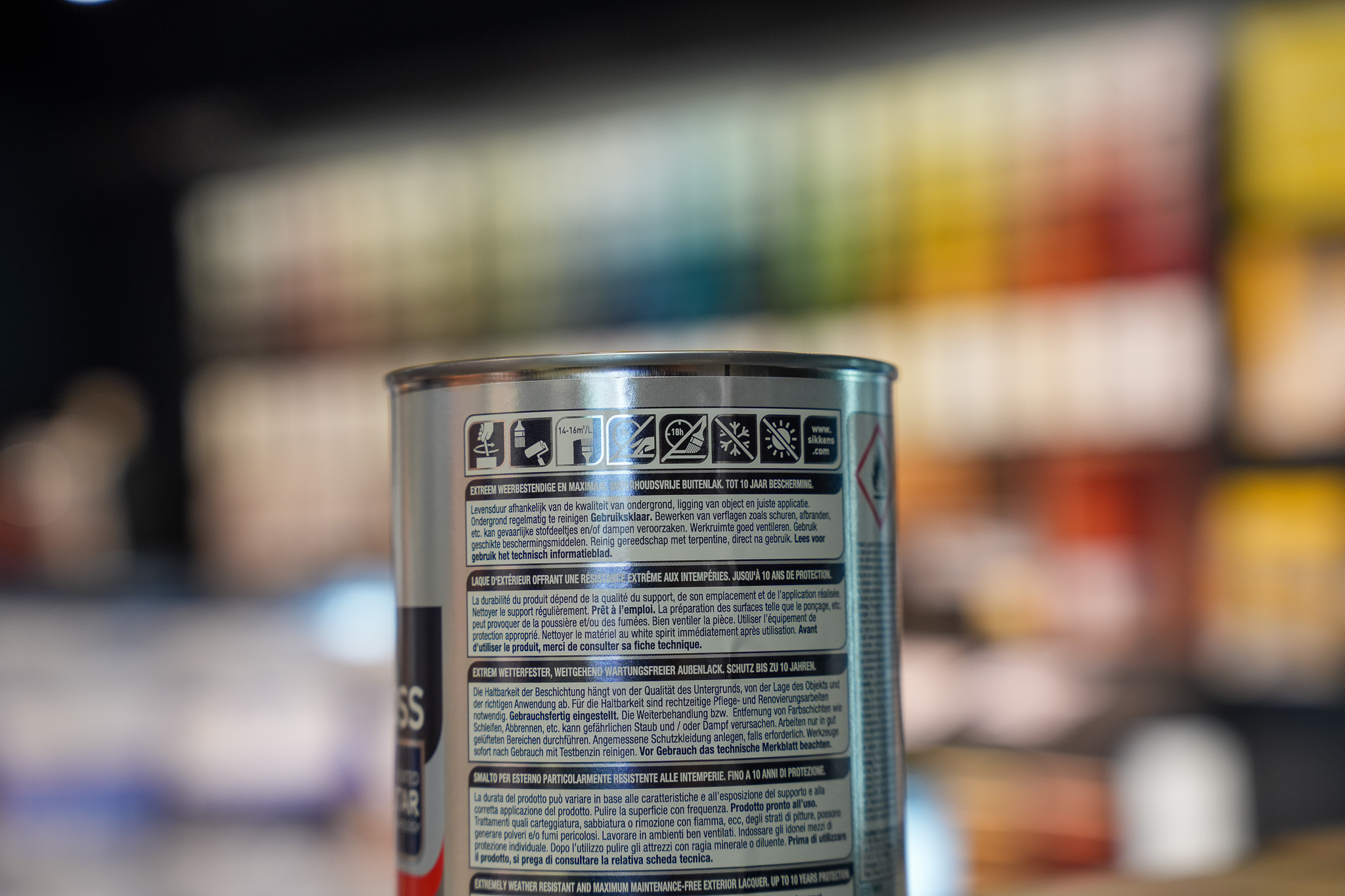 Zo lees je een verfblik: Uitleg van symbolen en termen