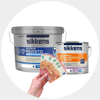 Ontvang €10,- cashback