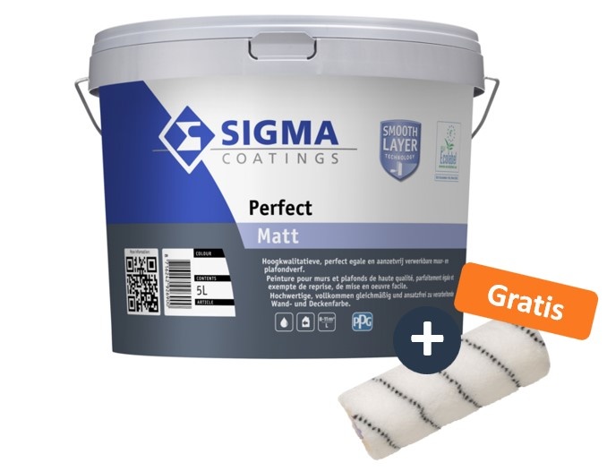Sigma Perfect Matt - Mengkleur - 5 l