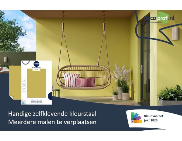 Kleurstaal Histor Colortester Secret Safari PPG1110-4 | Kleur van het Jaar 2026 Kleurstaal Histor Colortester Secret Safari PPG1110-4 | Kleur van het Jaar 2026