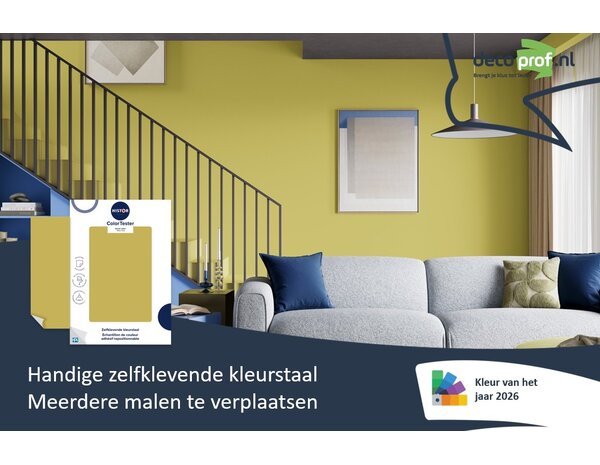 Kleurstaal Histor Colortester Secret Safari PPG1110-4 | Kleur van het Jaar 2026 Kleurstaal Histor Colortester Secret Safari PPG1110-4 | Kleur van het Jaar 2026