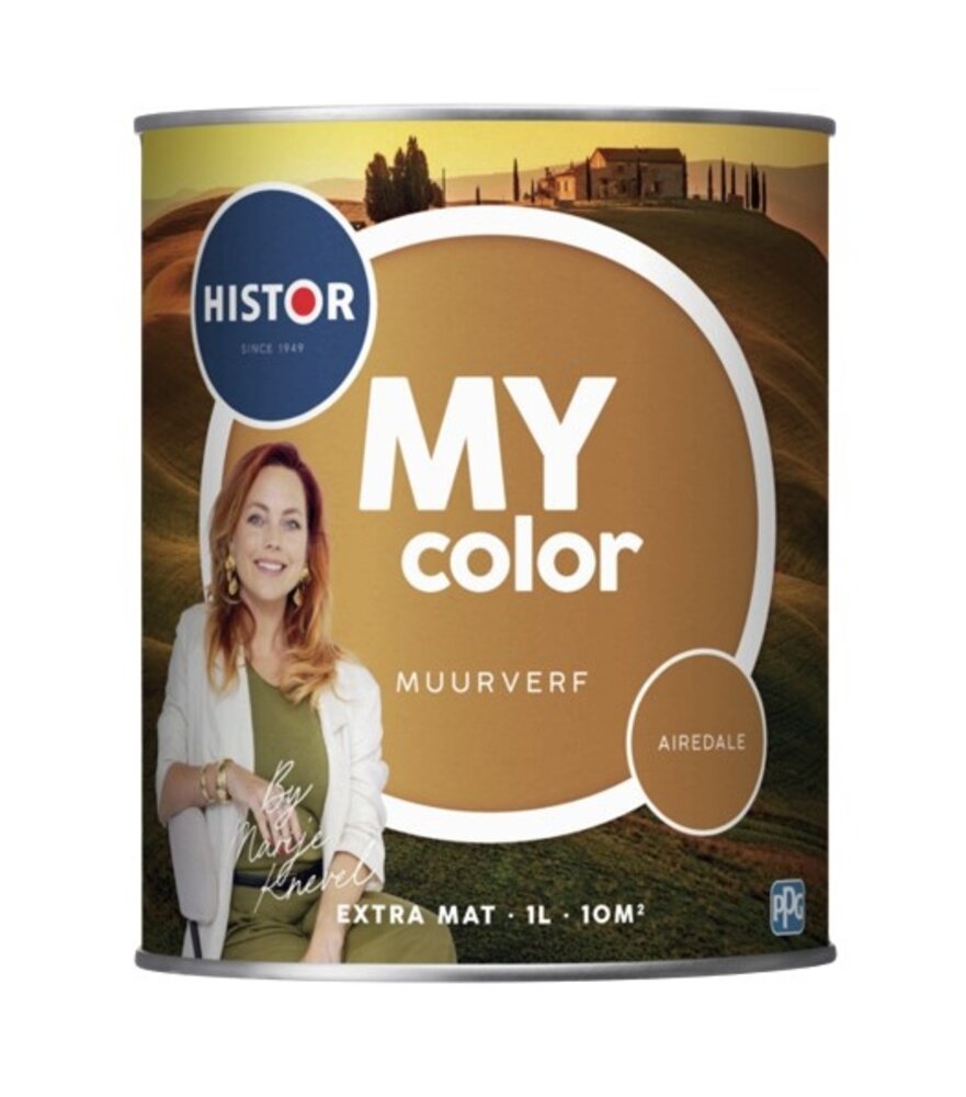 Histor My Color Muurverf Limited Edition Airedale Histor My Color Muurverf Limited Edition Airedale