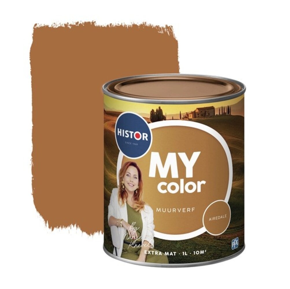 Histor My Color Muurverf Limited Edition Airedale Histor My Color Muurverf Limited Edition Airedale
