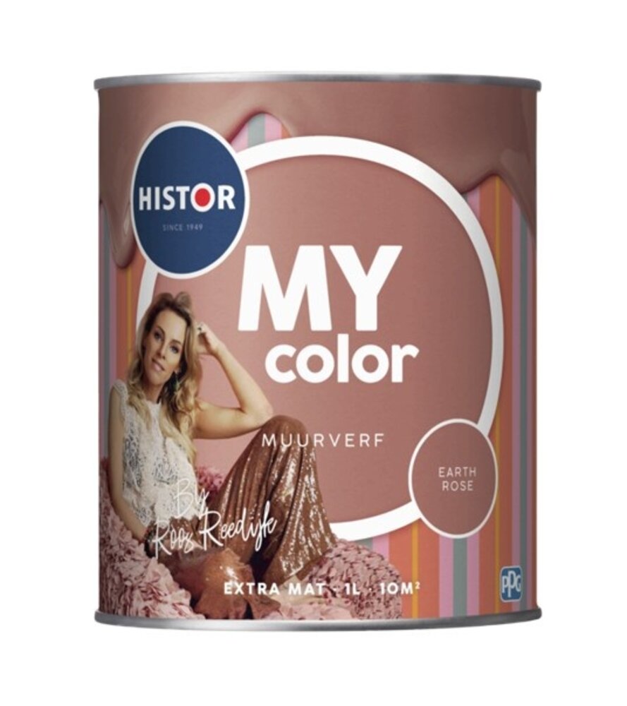 Histor My Color Muurverf Limited Edition Earth Rose Histor My Color Muurverf Limited Edition Earth Rose