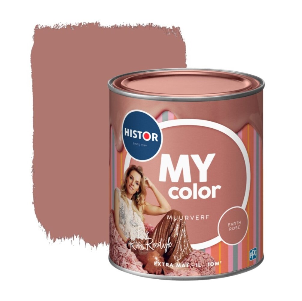 Histor My Color Muurverf Limited Edition Earth Rose Histor My Color Muurverf Limited Edition Earth Rose