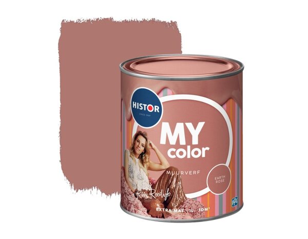 Histor My Color Muurverf Limited Edition Earth Rose Histor My Color Muurverf Limited Edition Earth Rose
