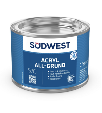 Sudwest Acryl Allgrund Grijs