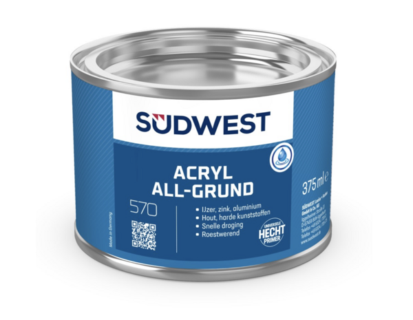 Sudwest Acryl Allgrund Grijs Sudwest Acryl Allgrund Grijs