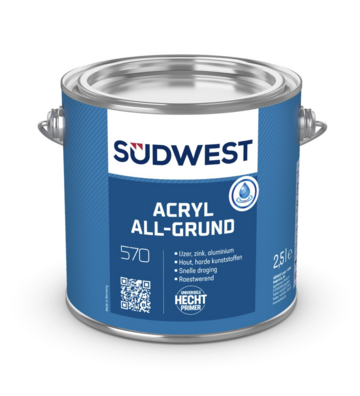 Sudwest Acryl Allgrund Zwart