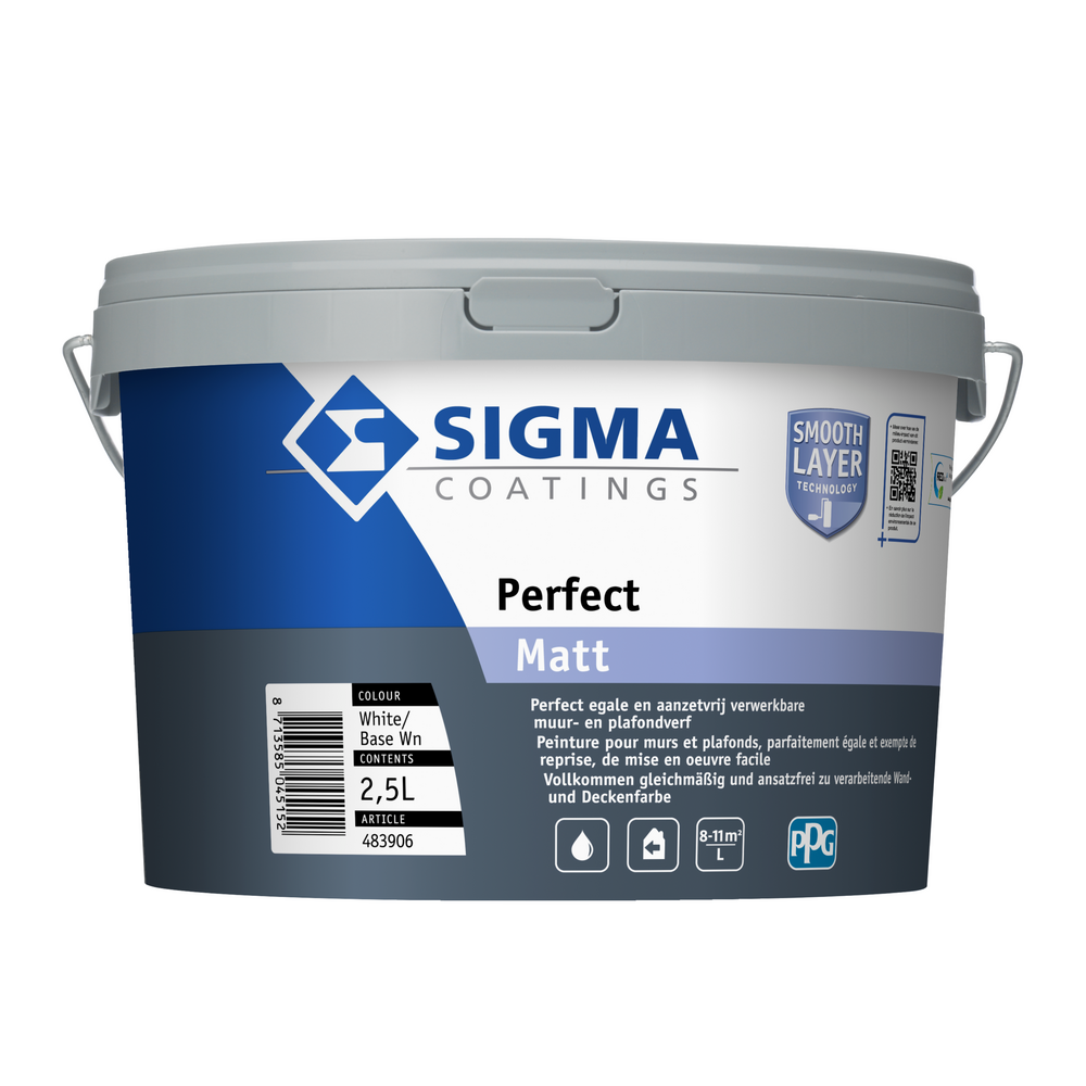 Sigma Perfect Matt | Matte Muurverf en Plafondverf Sigma Perfect Matt | Matte Muurverf en Plafondverf