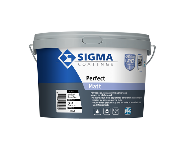 Sigma Perfect Matt | Matte Muurverf en Plafondverf Sigma Perfect Matt | Matte Muurverf en Plafondverf