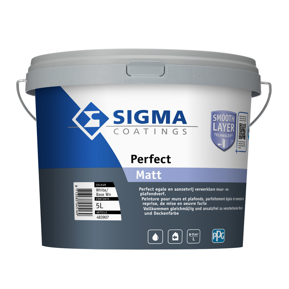 Sigma Perfect Matt | Matte Muurverf en Plafondverf Sigma Perfect Matt | Matte Muurverf en Plafondverf