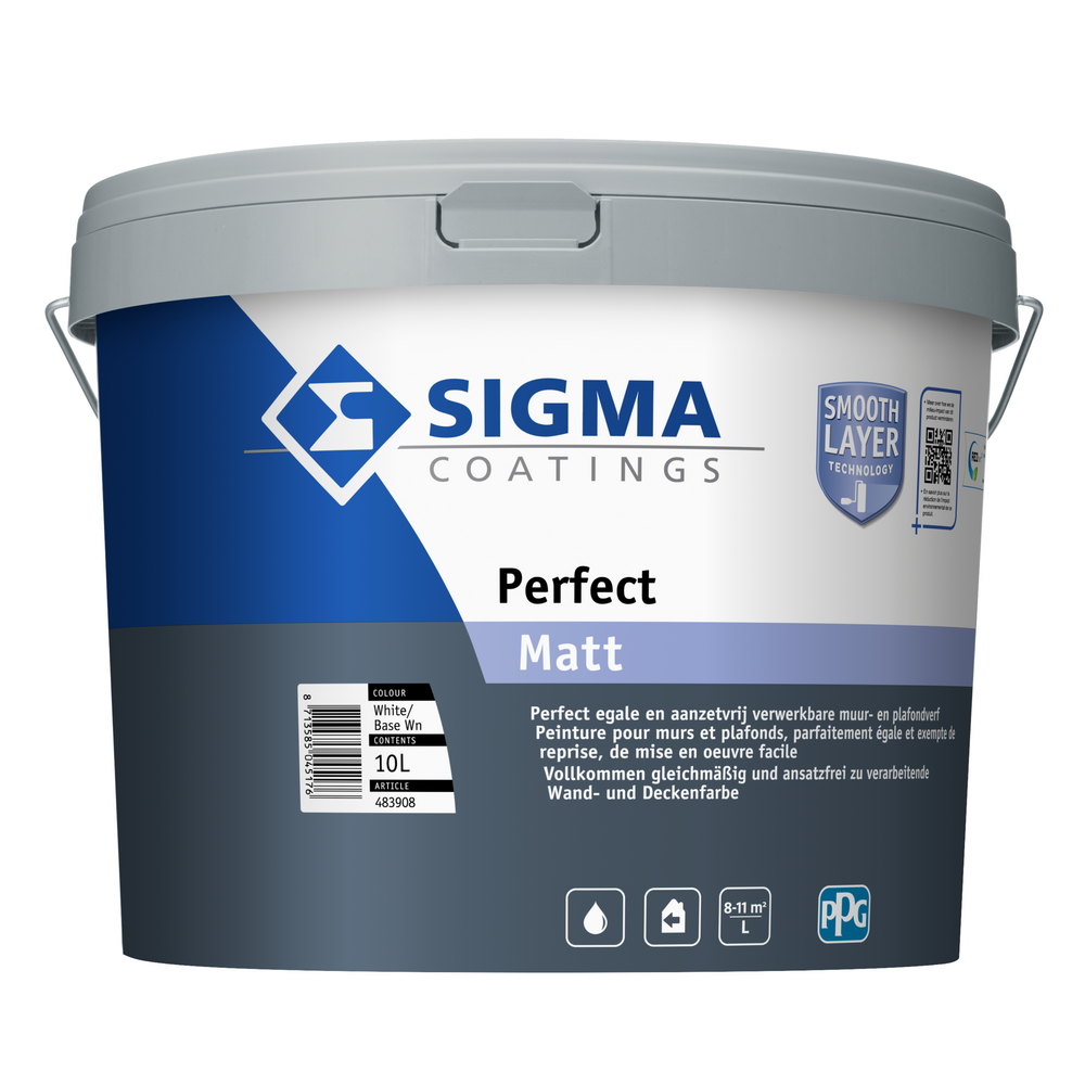 Sigma Perfect Matt | Matte Muurverf en Plafondverf Sigma Perfect Matt | Matte Muurverf en Plafondverf