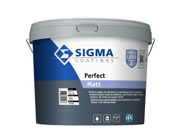 Sigma Perfect Matt | Matte Muurverf en Plafondverf Sigma Perfect Matt | Matte Muurverf en Plafondverf