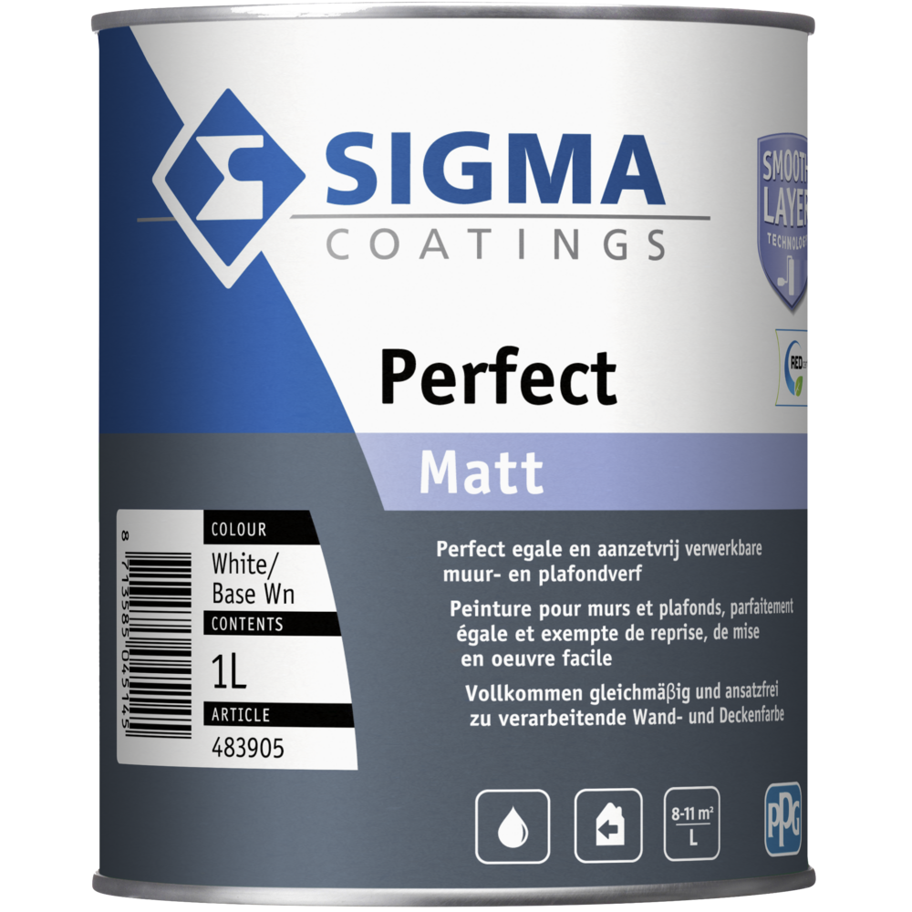 Sigma Perfect Matt | Matte Muurverf en Plafondverf