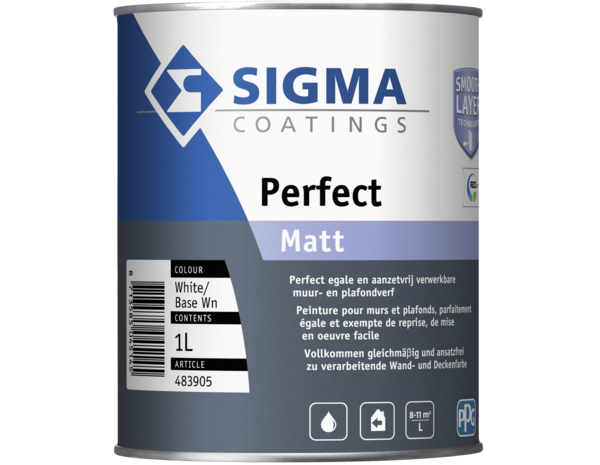 Sigma Perfect Matt | Matte Muurverf en Plafondverf