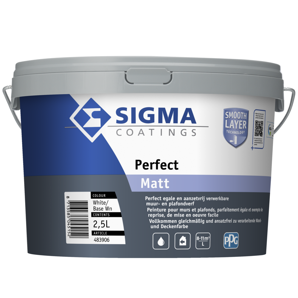 Sigma Perfect Matt | Matte Muurverf en Plafondverf