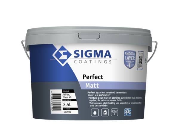 Sigma Perfect Matt | Matte Muurverf en Plafondverf