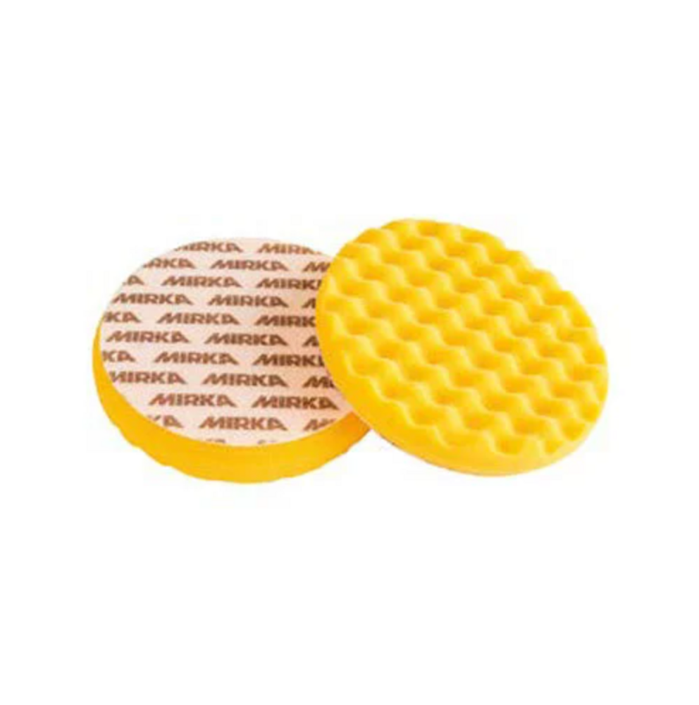 Mirka Gewafelde Foam Pad 85 x 25 mm Geel