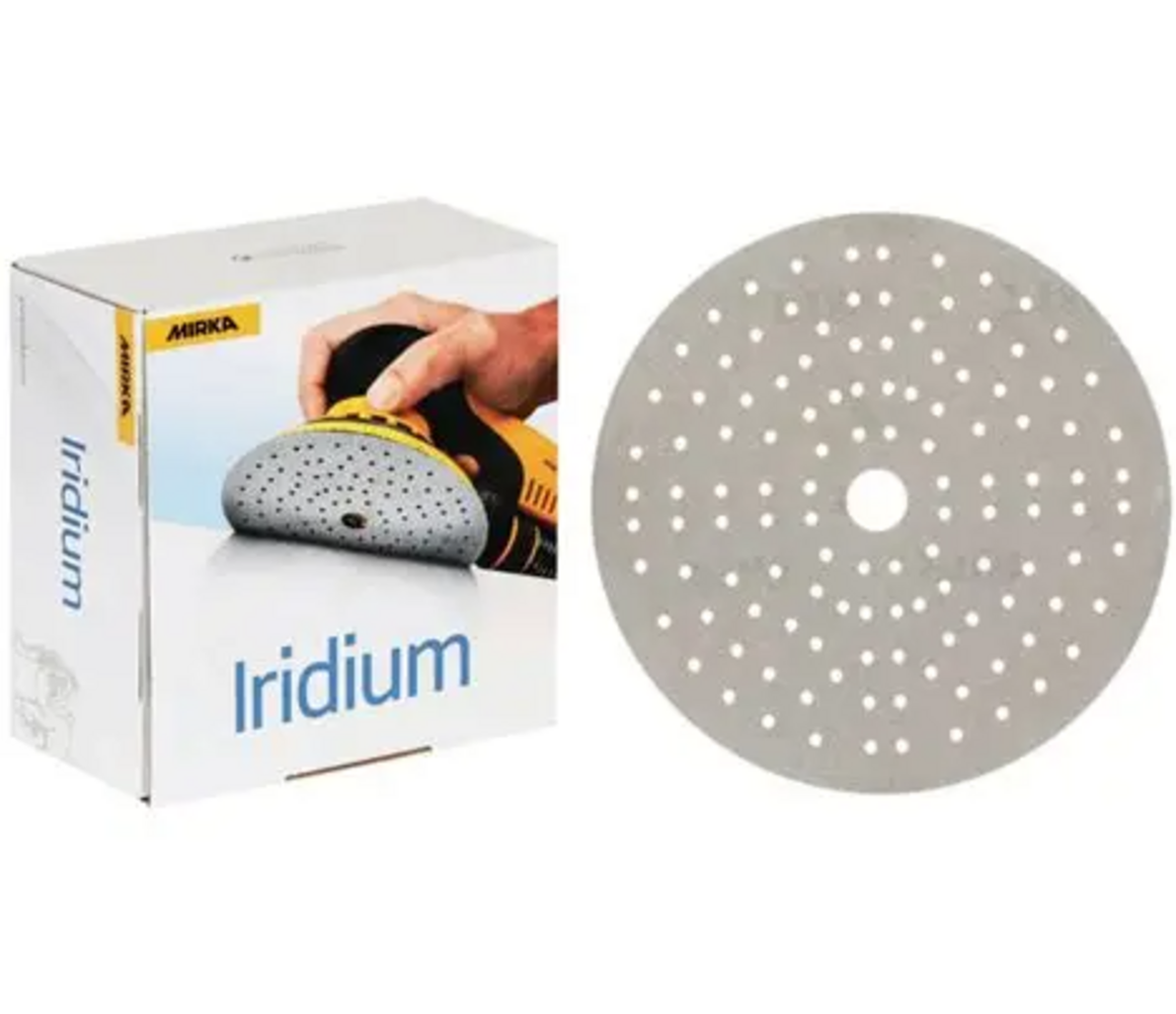 Mirka Iridium Schuurschijven 150 mm 121 Gaten