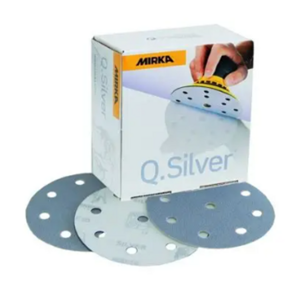 Mirka Q-Silver Schuurschijven 150 mm 15 Gaten