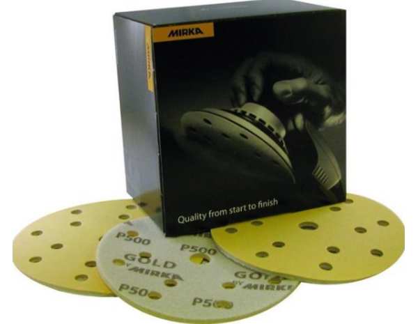 Mirka Gold Soft Schuurschijven 150 mm 15 Gaten