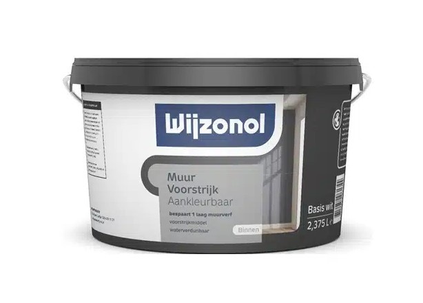 Muurvoorstrijk Aankleurbaar | 2,5 LTR | Donkere Kleur