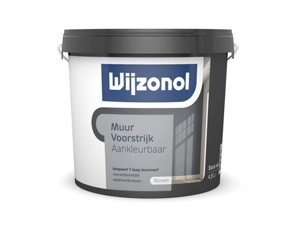 Wijzonol Muurvoorstrijk Aankleurbaar