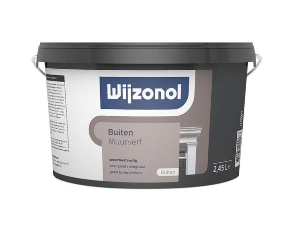 Wijzonol Muurverf Voor Buiten Zijdeglans