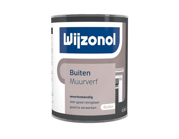 Wijzonol Muurverf Voor Buiten Zijdeglans