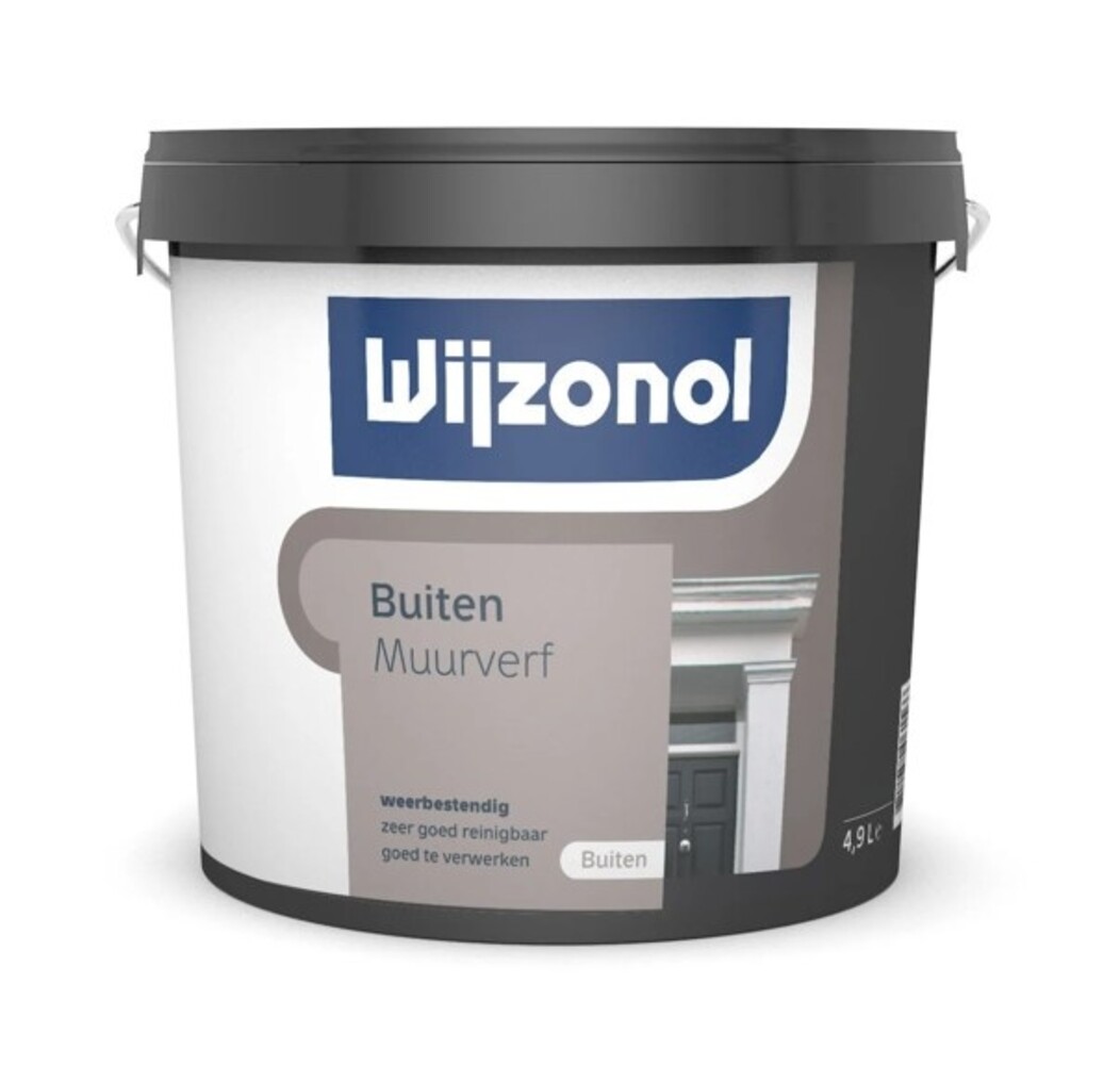 Wijzonol Muurverf Voor Buiten Zijdeglans