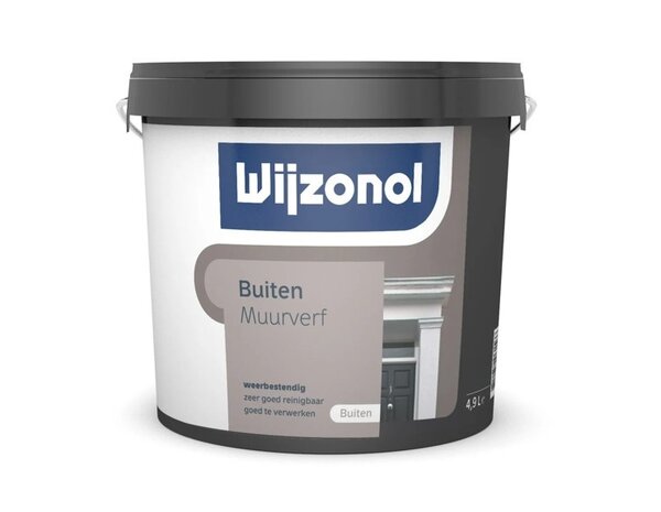 Wijzonol Muurverf Voor Buiten Zijdeglans
