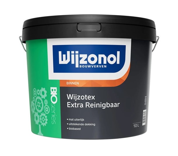 Wijzotex Extra Reinigbaar | 10 LTR | Wit