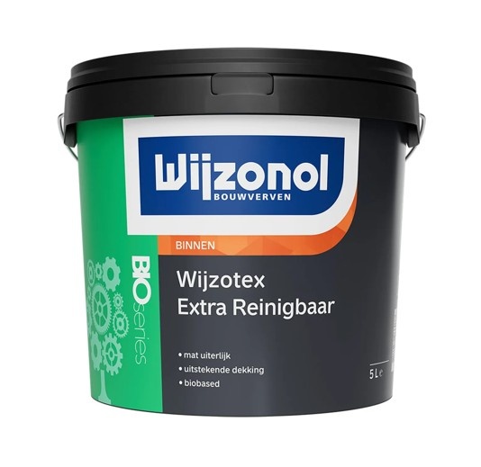 Wijzotex Extra Reinigbaar | 5 LTR | Wit