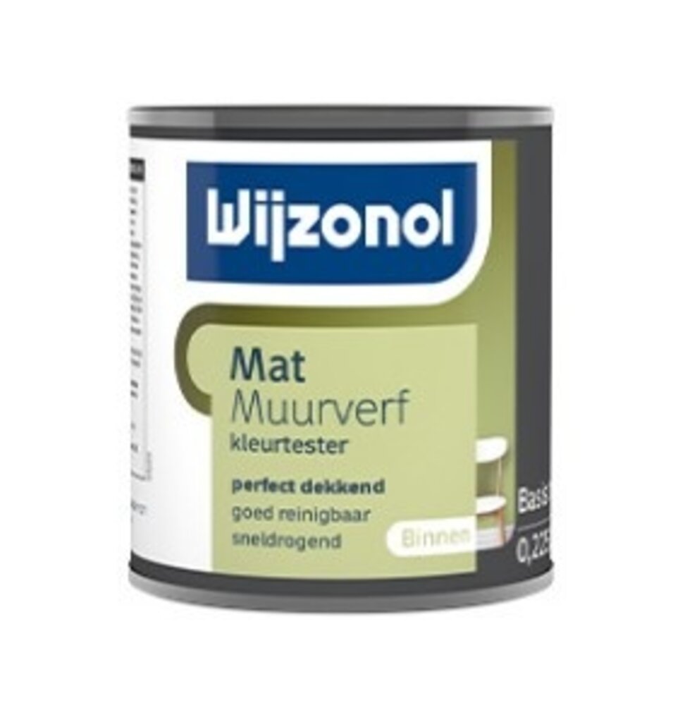 Wijzonol Muurverf Mat Kleurtester Wijzonol Muurverf Mat Kleurtester