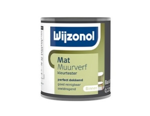 Wijzonol Muurverf Mat Kleurtester Wijzonol Muurverf Mat Kleurtester