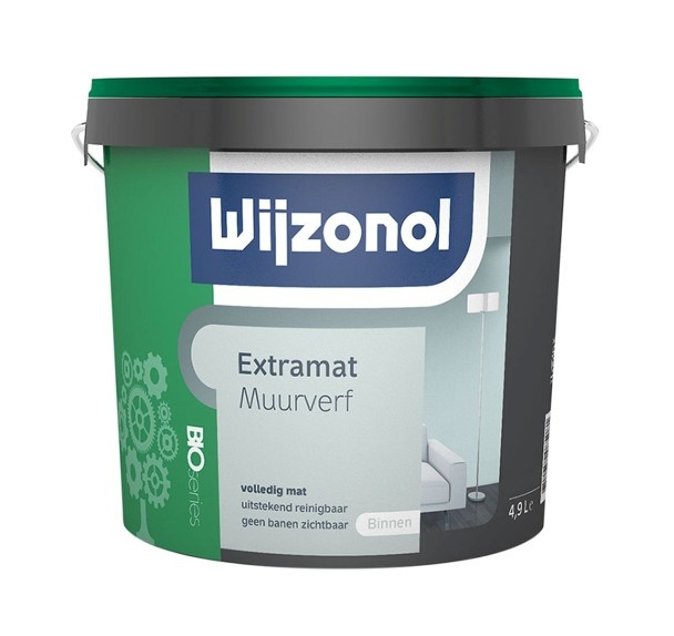 Muurverf Extramat | 5 LTR | Lichte Kleur