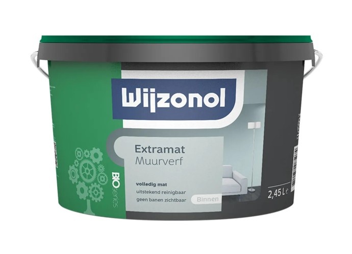 Muurverf Extramat | 2,5 LTR | Lichte Kleur