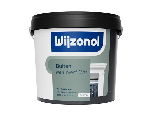 Wijzonol Muurverf Voor Buiten Mat