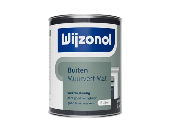 Wijzonol Muurverf Voor Buiten Mat